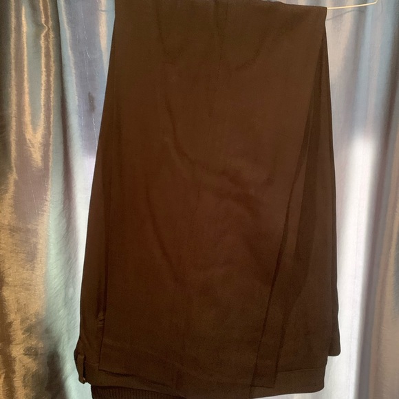 JF J. Ferrar Navy Suit 46L Blazer 41 Waist - Picture 7 of 8